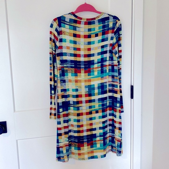 BCBG Muticolor Geo Shift Dress - Picture 4 of 4